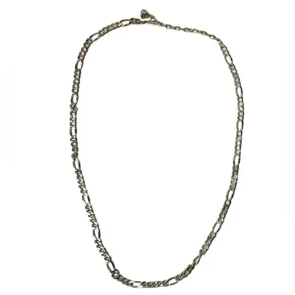 Gold Initial 'K' Pendant Double Necklace w/Faux Diamonds Costume Jewelry - Picture 5 of 14